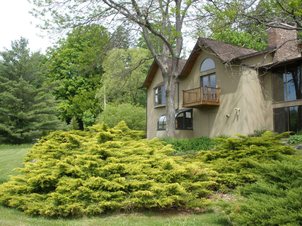 5 Butler Road Stockbridge, MA 01262 - Photo 4 of 22 a view of a house with a yard