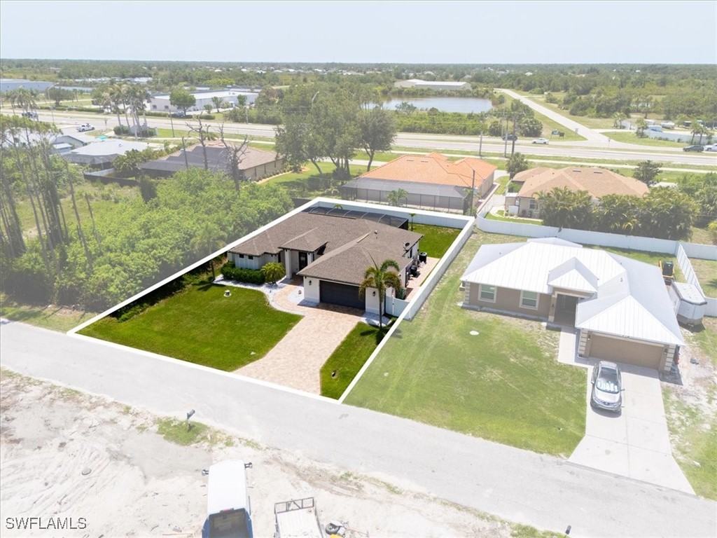 8081 Dimstead Street Port Charlotte, FL 33981 - Photo 36 of 42 a view of a lake with a ocean view