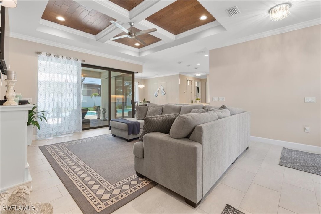 8081 Dimstead Street Port Charlotte, FL 33981 - Photo 5 of 42 a living room with furniture and a rug