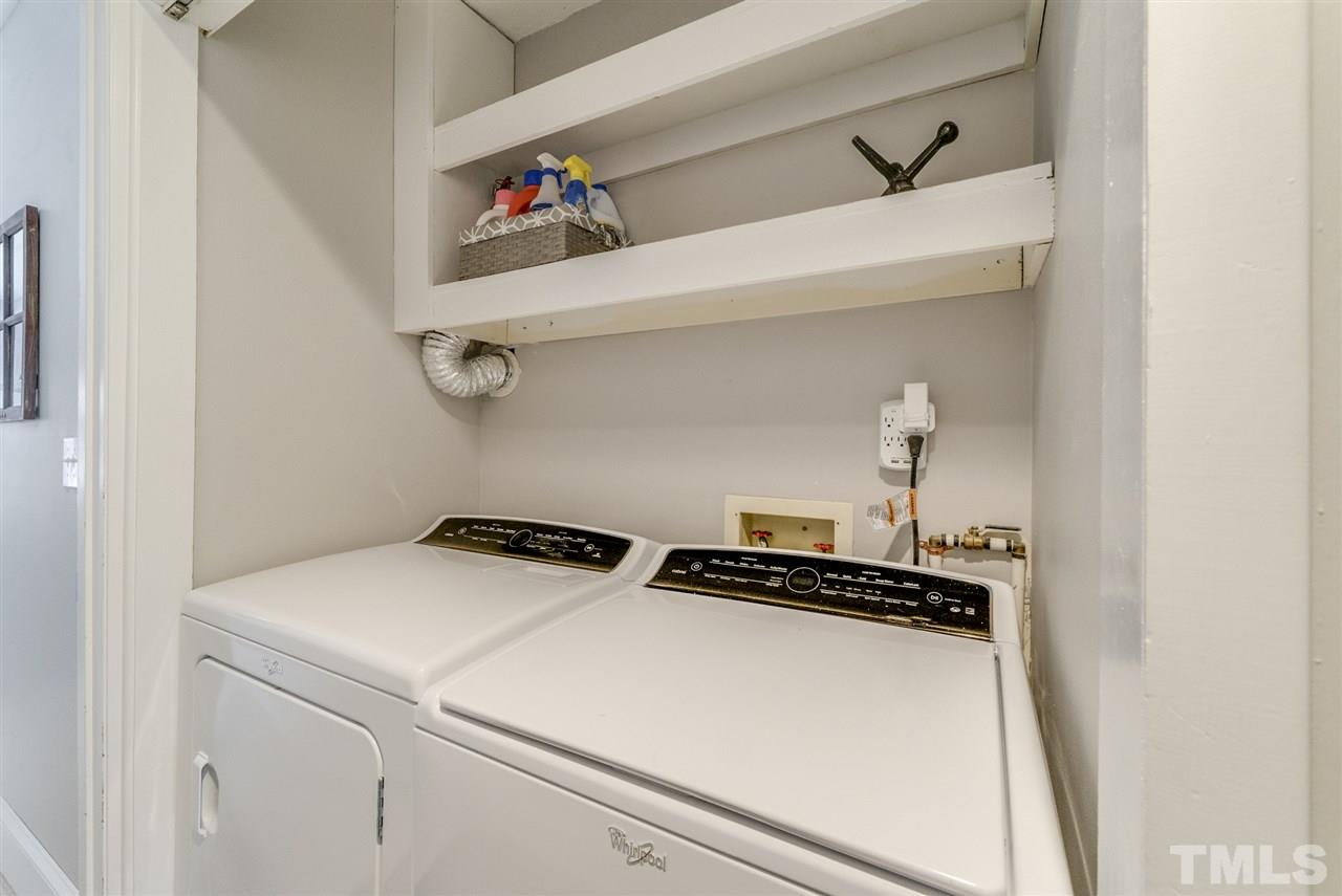 3105 Chancery Place Raleigh, NC 27607 - Photo 21 of 25 a utility room with dryer and washer