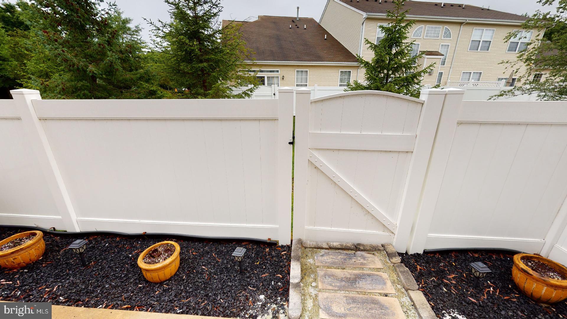 6 York Road Princeton Junction, NJ 08550 - Photo 15 of 54 Fenced Patio off the Kitchen