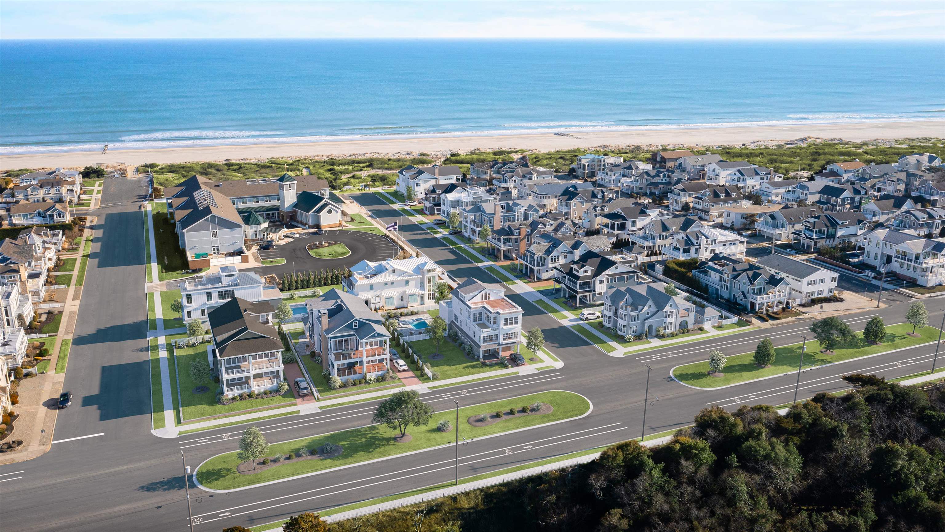 135 112th Stone Harbor, NJ 08247 - Photo 2 of 3 an aerial view of multiple house