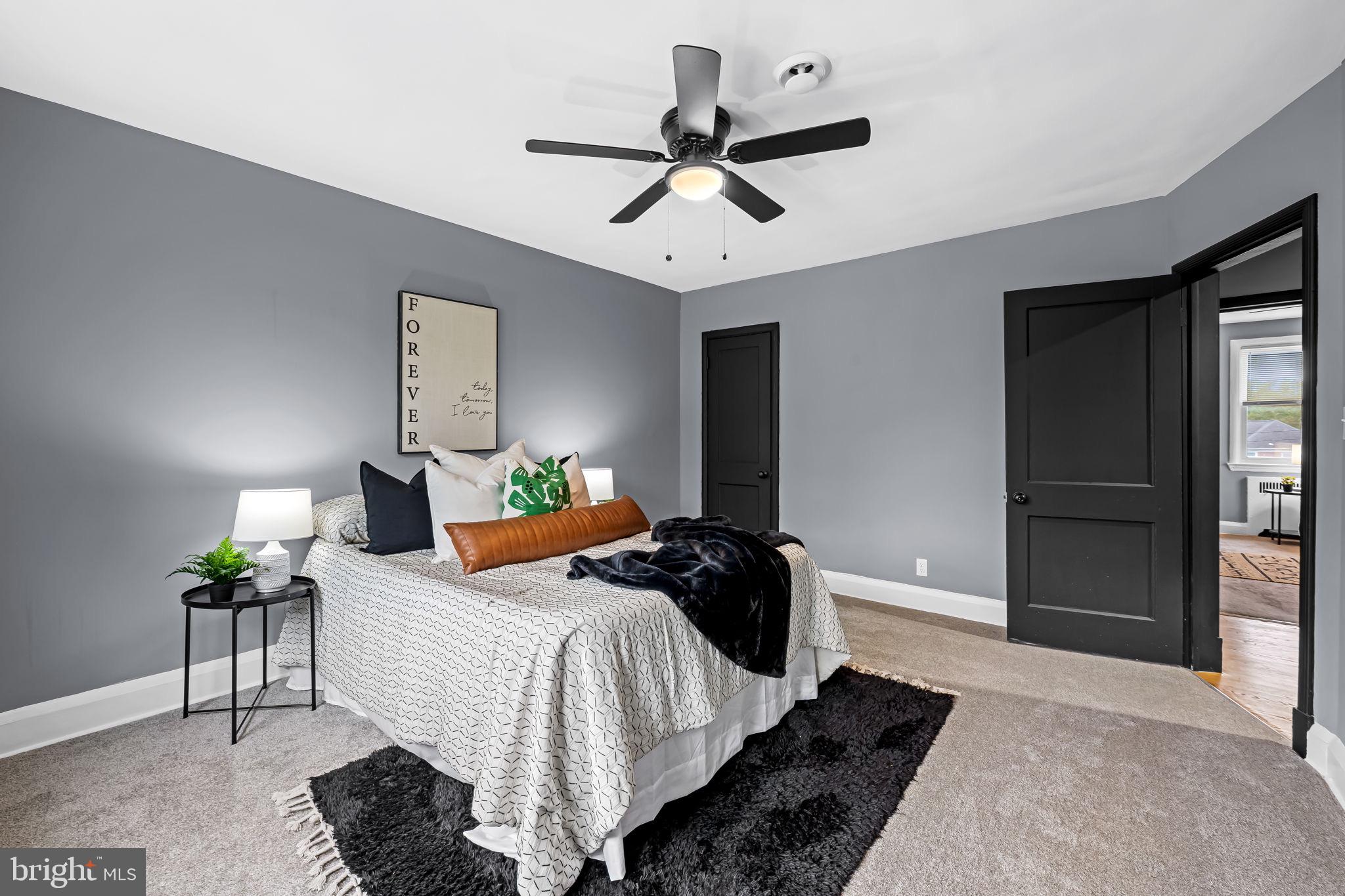1509 Ralworth Road Baltimore, MD 21218 - Photo 21 of 32 Serene bedroom with modern gray tones.