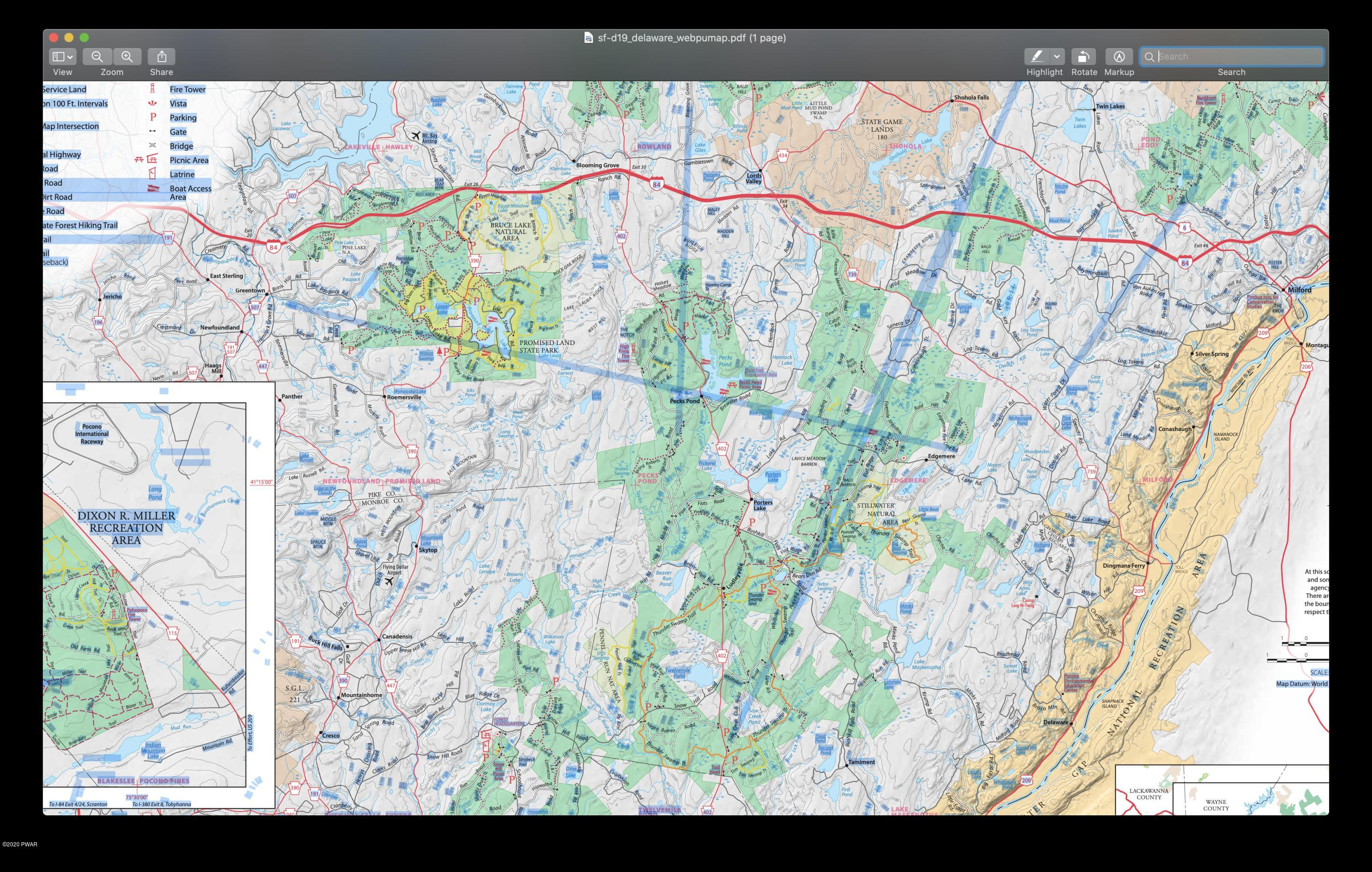 1113 Silver Lake Road Dingmans Ferry, PA 18328 - Photo 1 of 6 Aerial MAP (1113 Silver Lake Rd)
