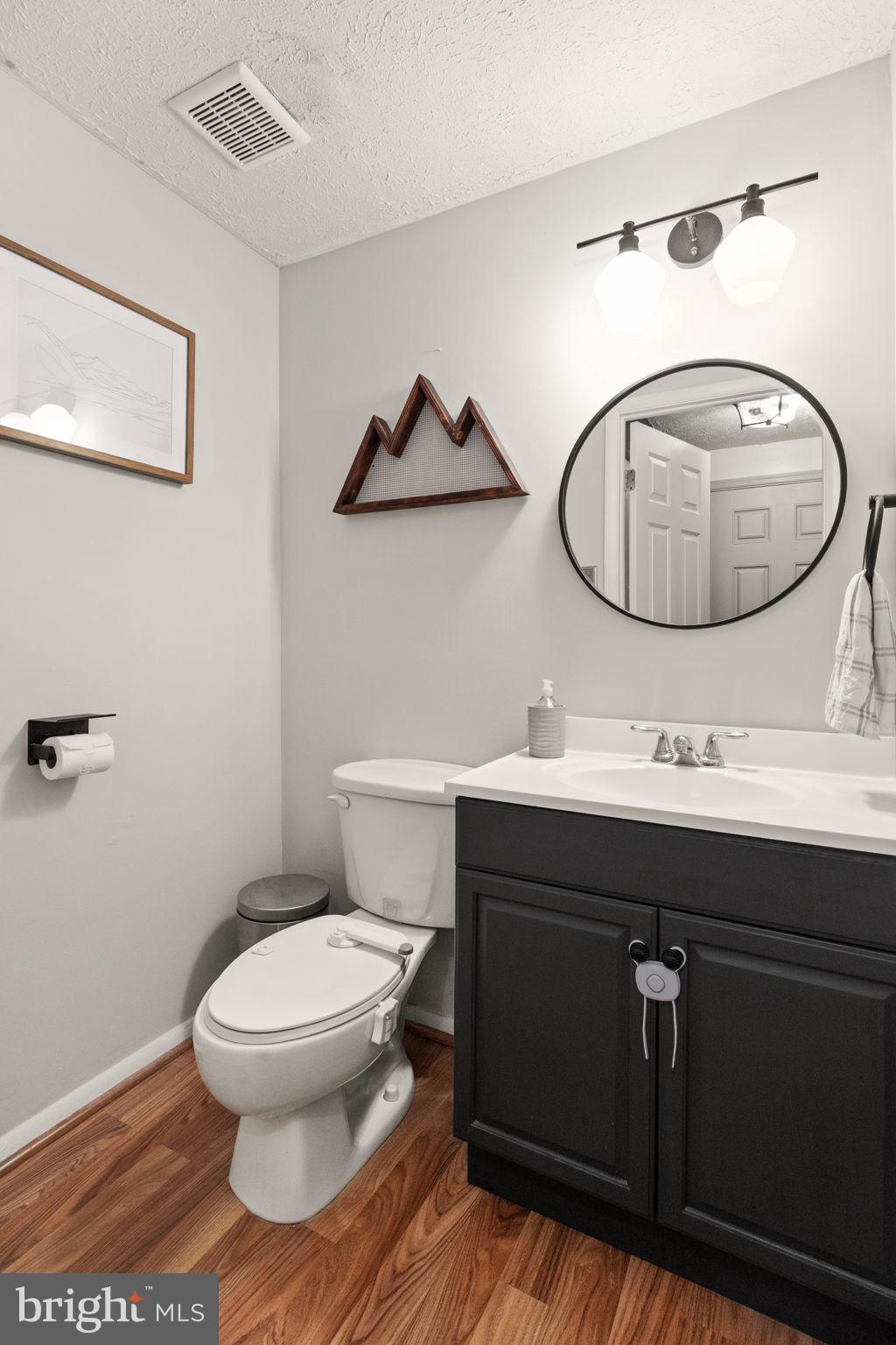 2530 Merrick Court Abingdon, MD 21009 - Photo 11 of 23 a bathroom with a sink mirror vanity and toilet