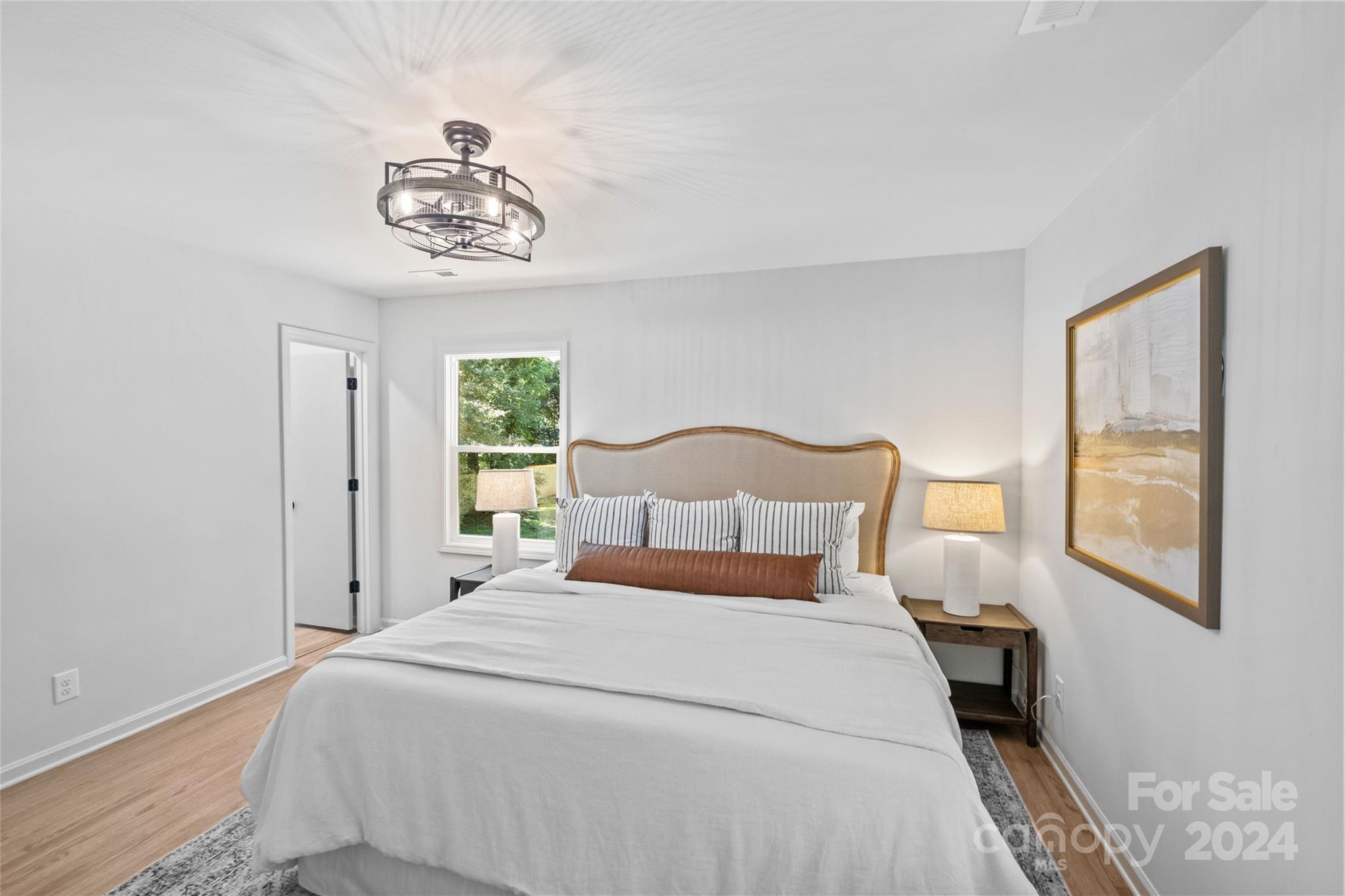 5807 Ruth Drive Charlotte, NC 28215 - Photo 17 of 41 a bedroom with a bed and a window
