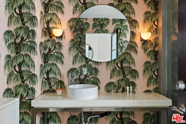 a view of a living room with a couch