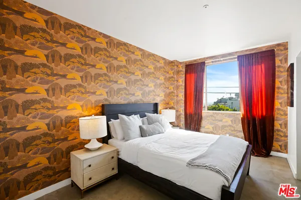 a view of a street with buildings