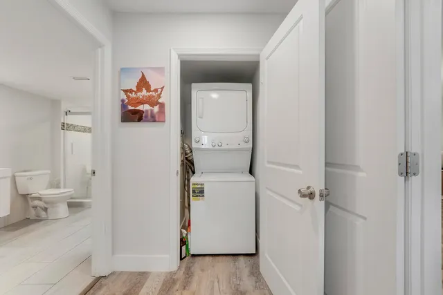 a bathroom with a toilet and a sink