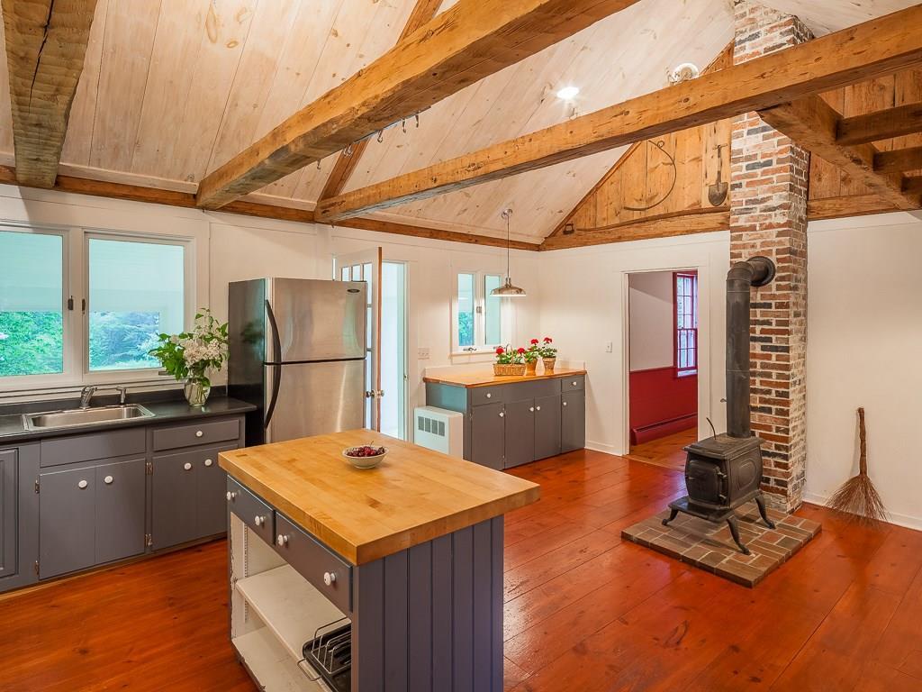 711 Pleasant Point Road Cushing, ME 04563 - Photo 11 of 35 Kitchen Island with gleaming floors,...
