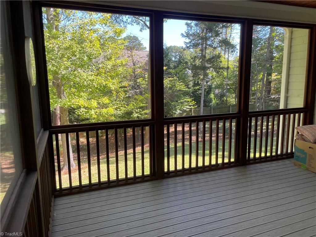 9012 Ray Road Raleigh, NC 27613 - Photo 27 of 42 Yard view from Screened in Porch