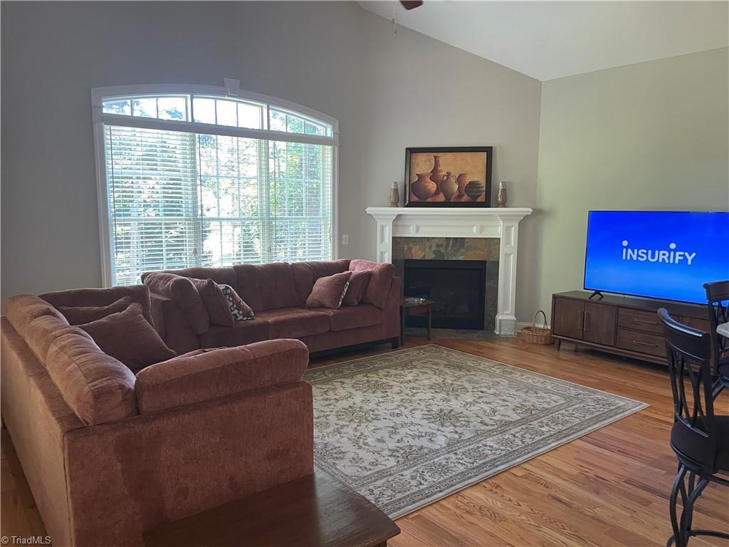 9012 Ray Road Raleigh, NC 27613 - Photo 29 of 42 Family Room view from hallway between eat-in and kitchen