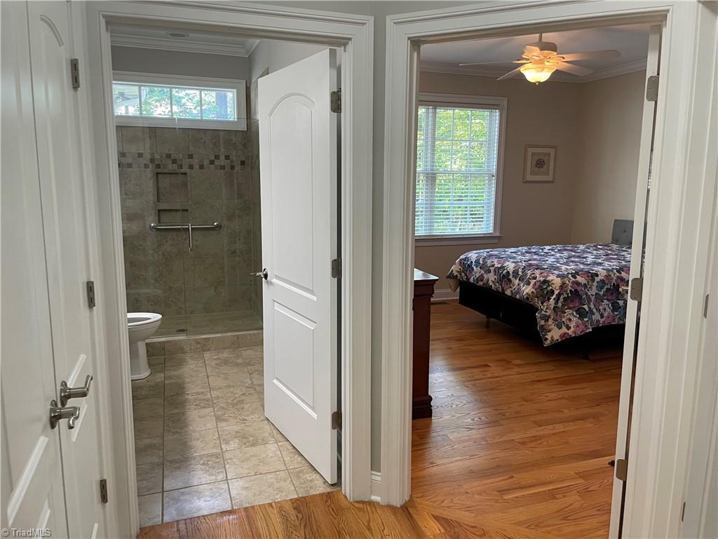 9012 Ray Road Raleigh, NC 27613 - Photo 34 of 42 Entry to Hall Bath #2 - Serves Bedroom 3 & 4