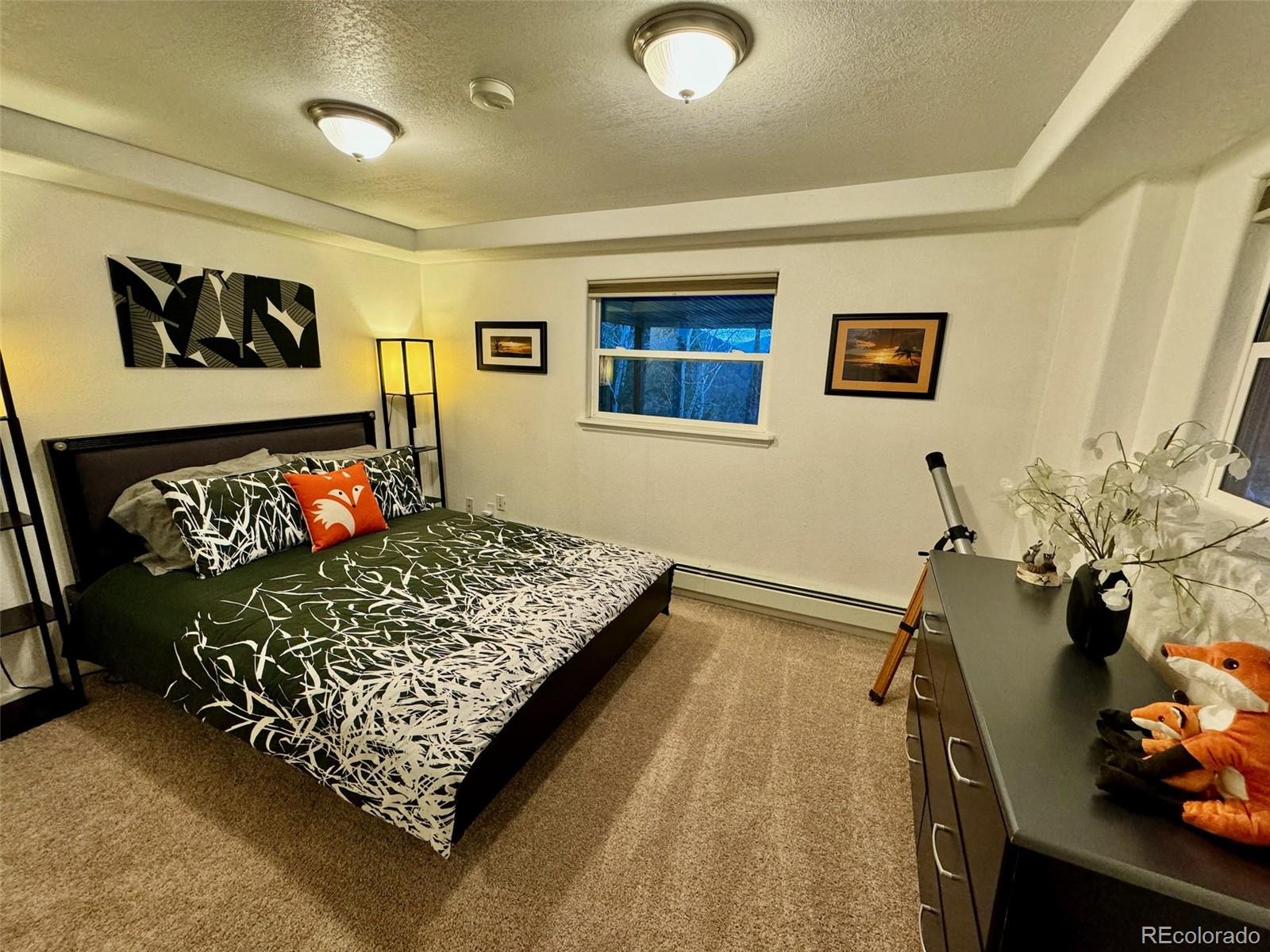 20670 Rangeview Drive Morrison, CO 80465 - Photo 27 of 39 a living room with furniture and a flat screen tv