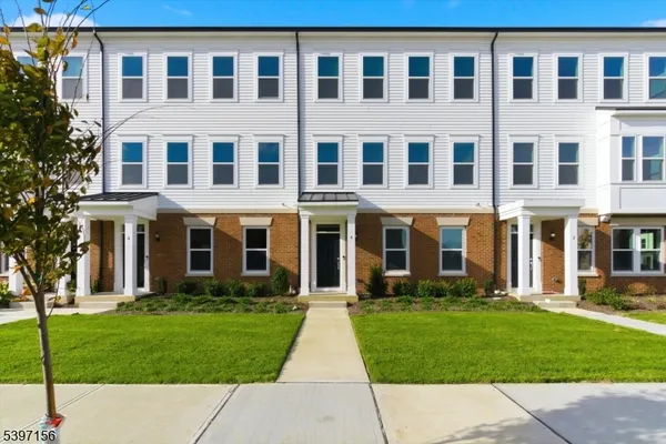 a front view of a building