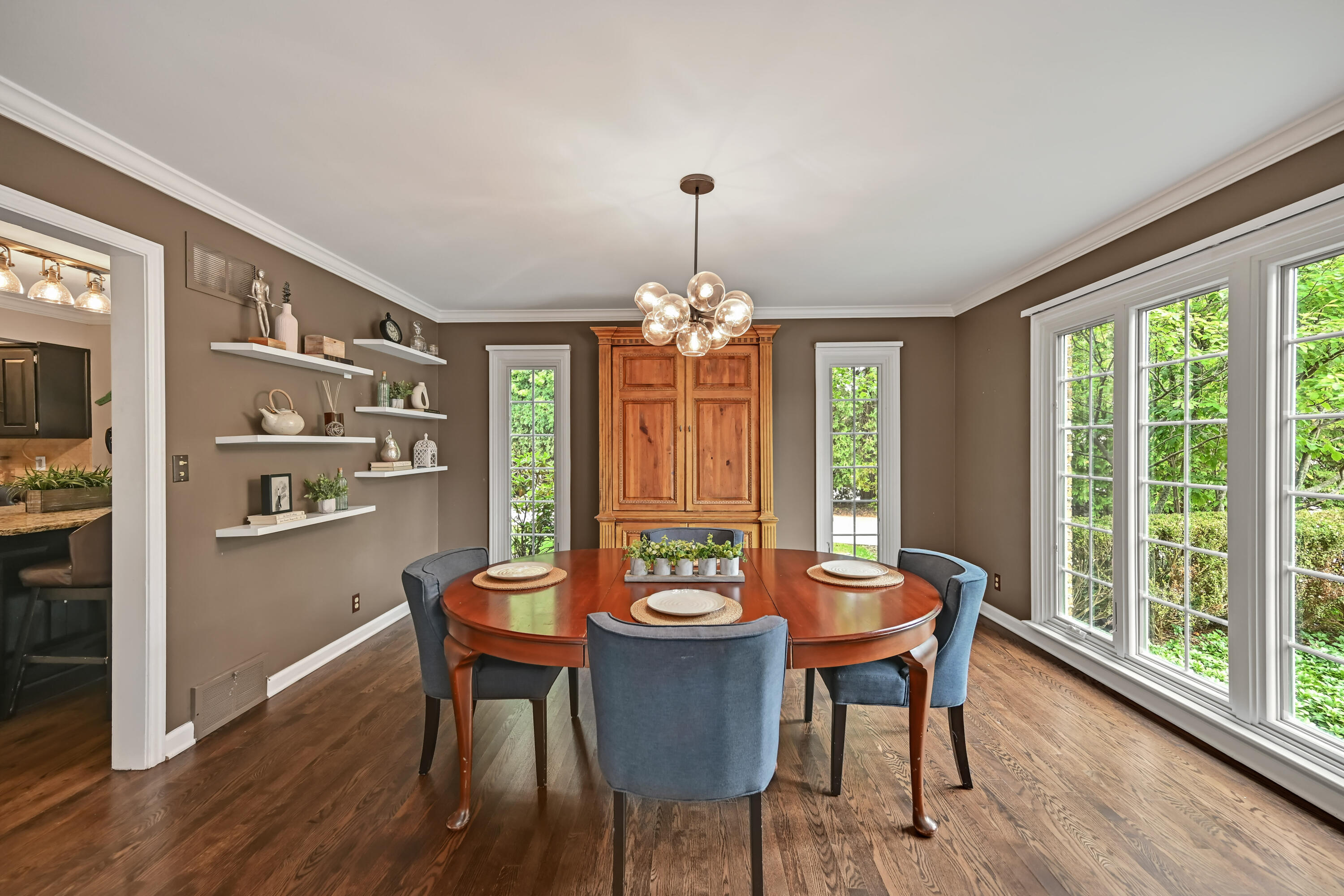 7801 North Regent Road Fox Point, WI 53217 - Photo 6 of 44 Formal Dining Room