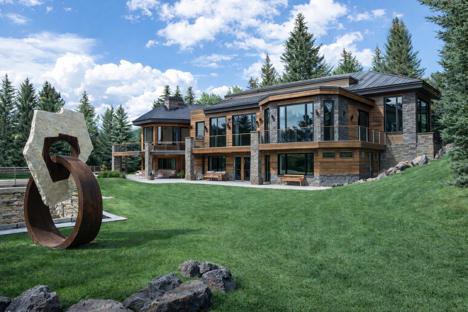 100 Wedeln Lane Sun Valley, ID 83353 - Photo 9 of 60 Mountain Modern Exterior