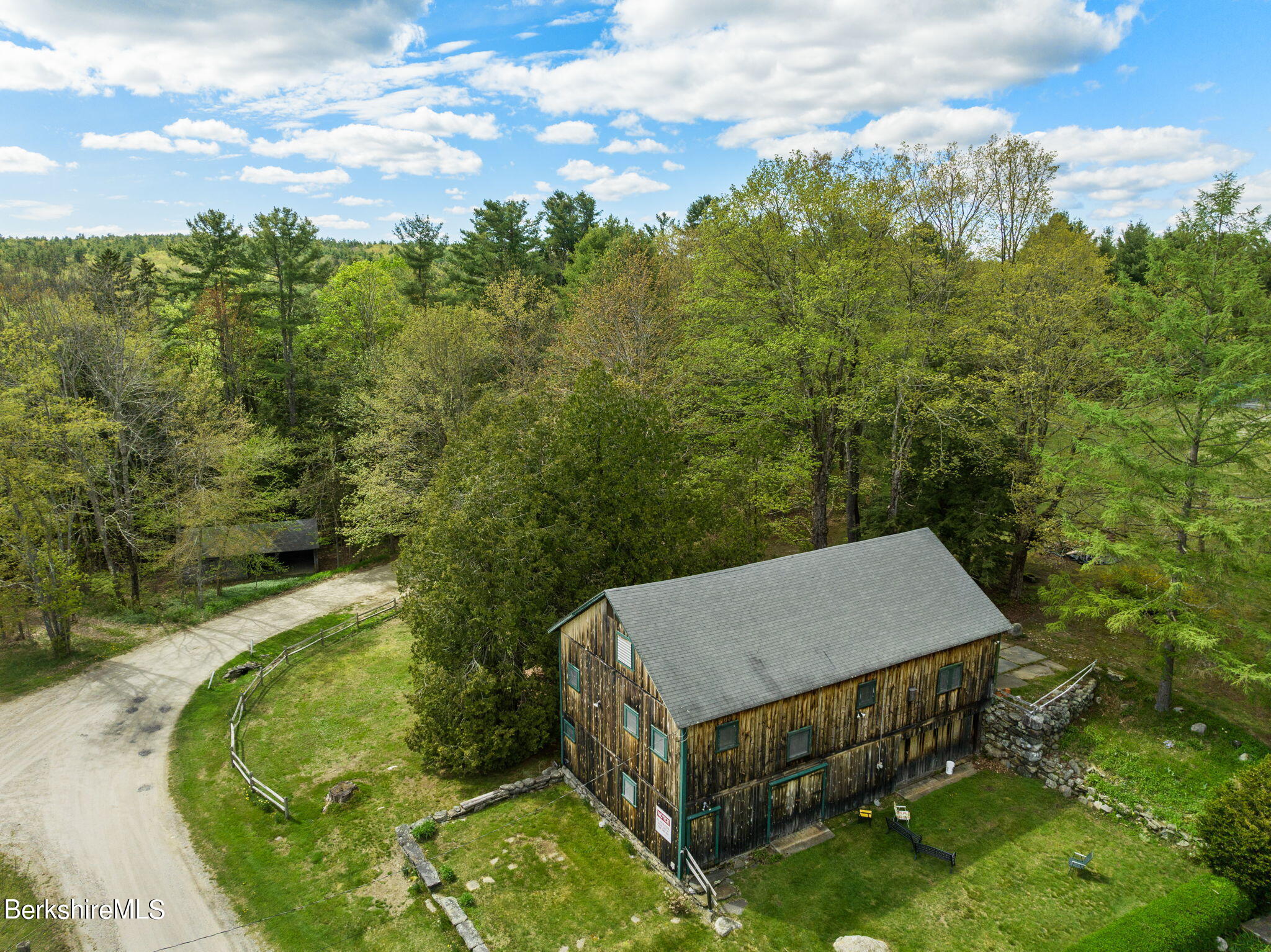 16 Washington Road South Goshen, MA 01096 - Photo 54 of 59 a view of a wooden deck and a yard