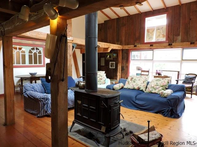 146 West Settlement Road Roxbury, NY 12474 - Photo 15 of 35 a living room with furniture and a window