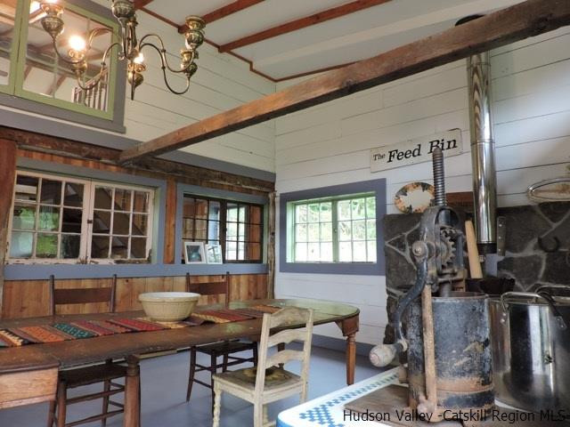 146 West Settlement Road Roxbury, NY 12474 - Photo 20 of 35 a workspace with furniture window and outside view