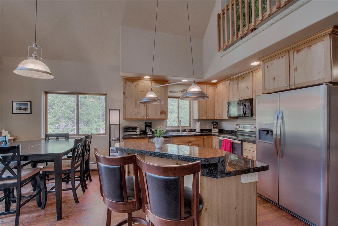 493 Rena Road Breckenridge, CO 80424 - Photo 26 of 30 Upper level kitchen and dining area