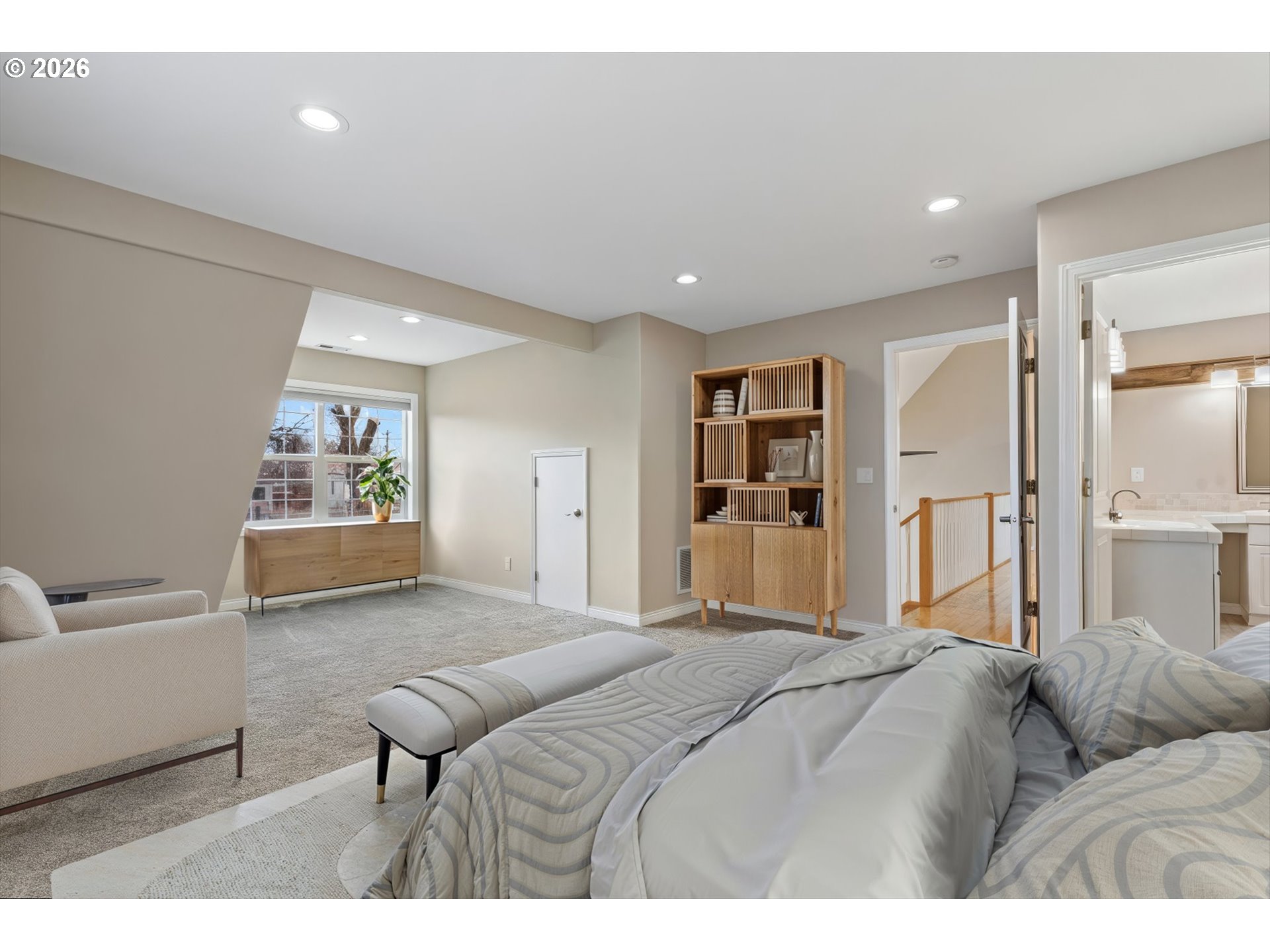 10 West Sprague Echo, OR 97826 - Photo 27 of 45 a bedroom with a bed and furniture