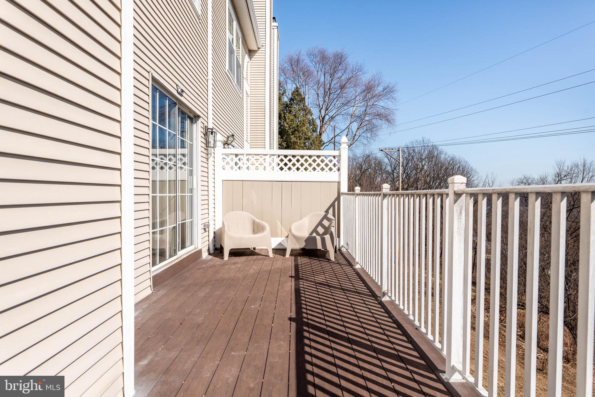 149 Timothy Circle Wayne, PA 19087 - Photo 14 of 37 Deck w/ Privacy Wall.