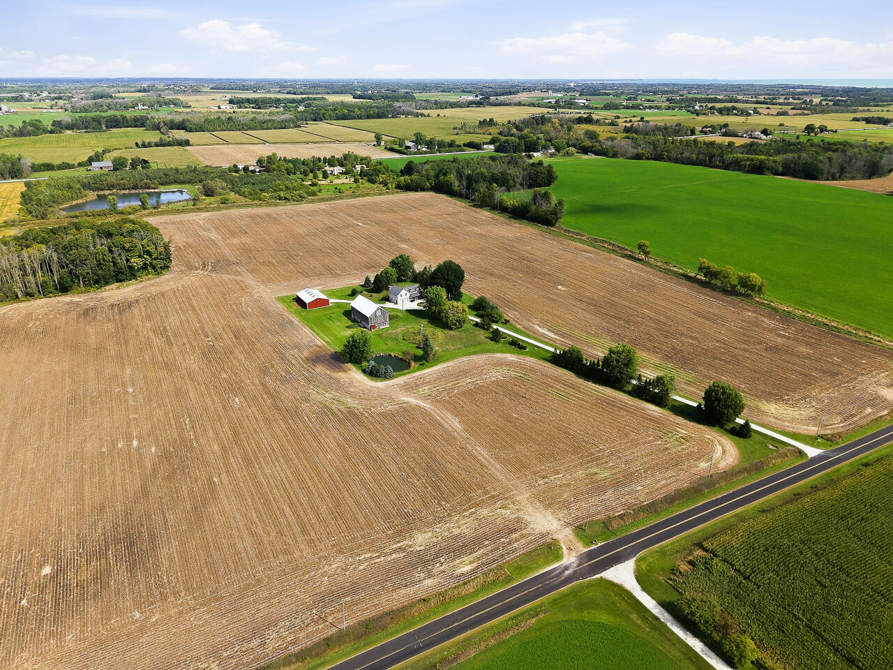 7914 Scheffler Road Newton, WI 53063 - Photo 51 of 60 Aerial View-3