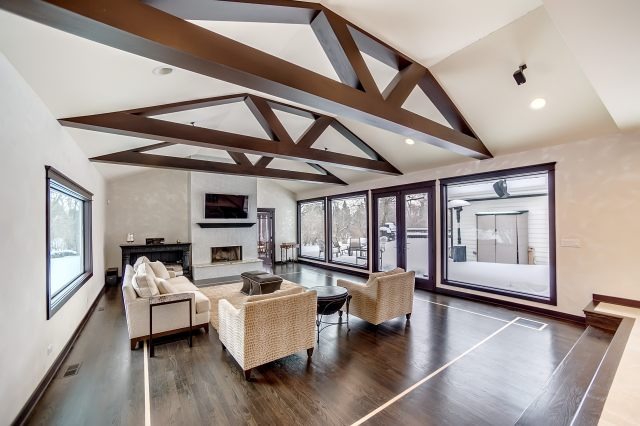 2S611 Arboretum Road Glen Ellyn, IL 60137 - Photo 6 of 25 a living room with furniture wooden floor and a large window