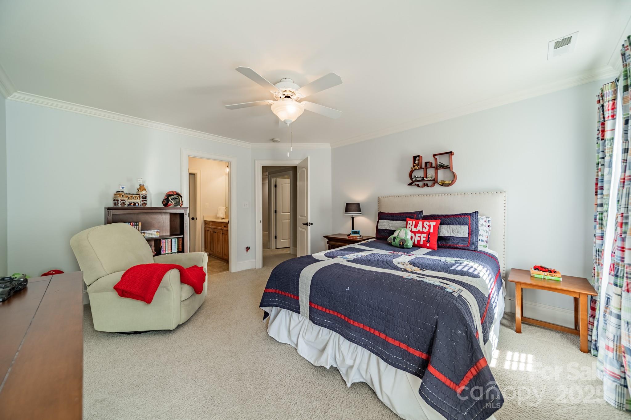 788 Portpatrick Place Fort Mill, SC 29708 - Photo 31 of 48 a bedroom with a bed and closet