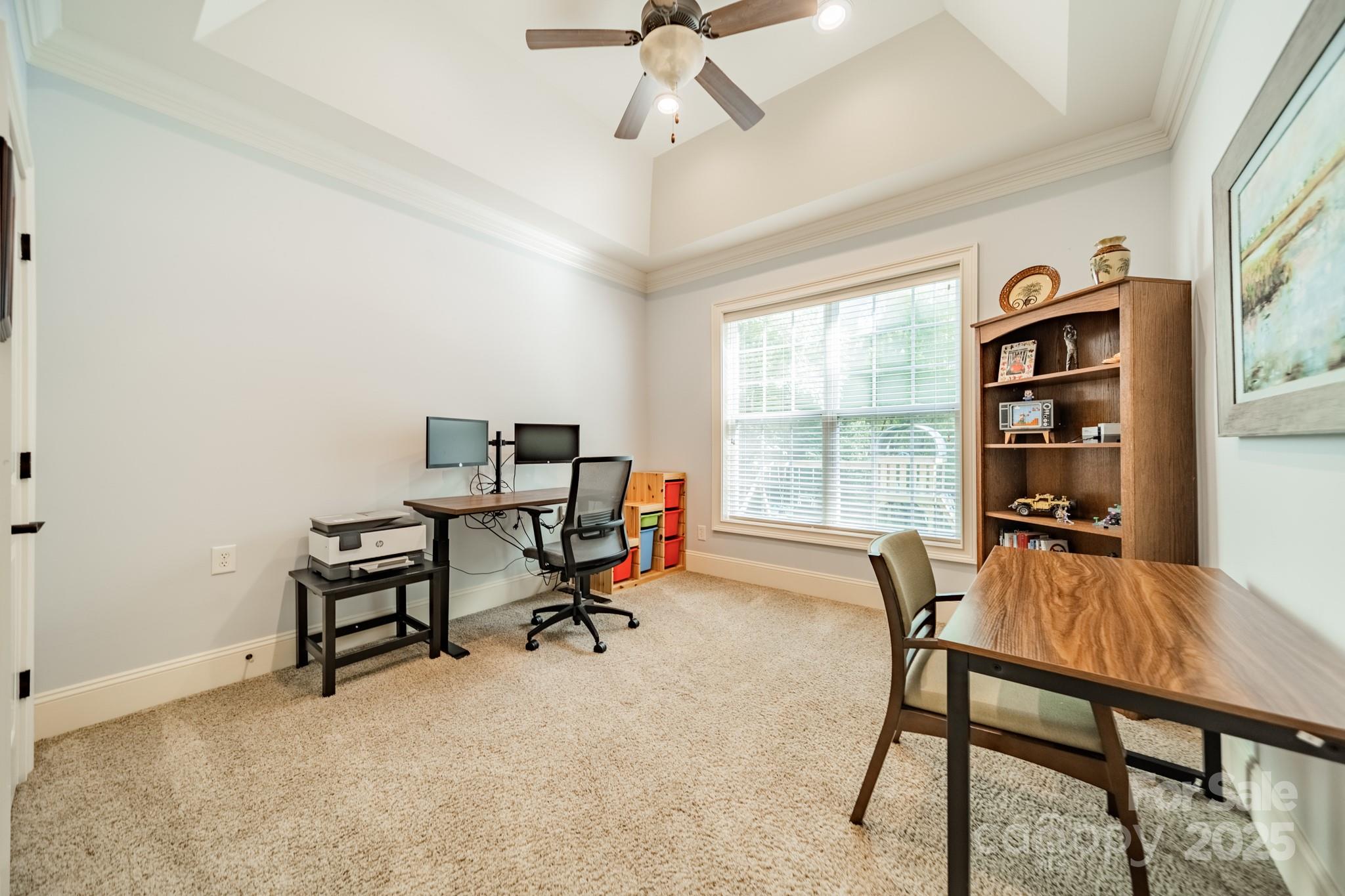 788 Portpatrick Place Fort Mill, SC 29708 - Photo 39 of 48 a view of a workspace with furniture and a window