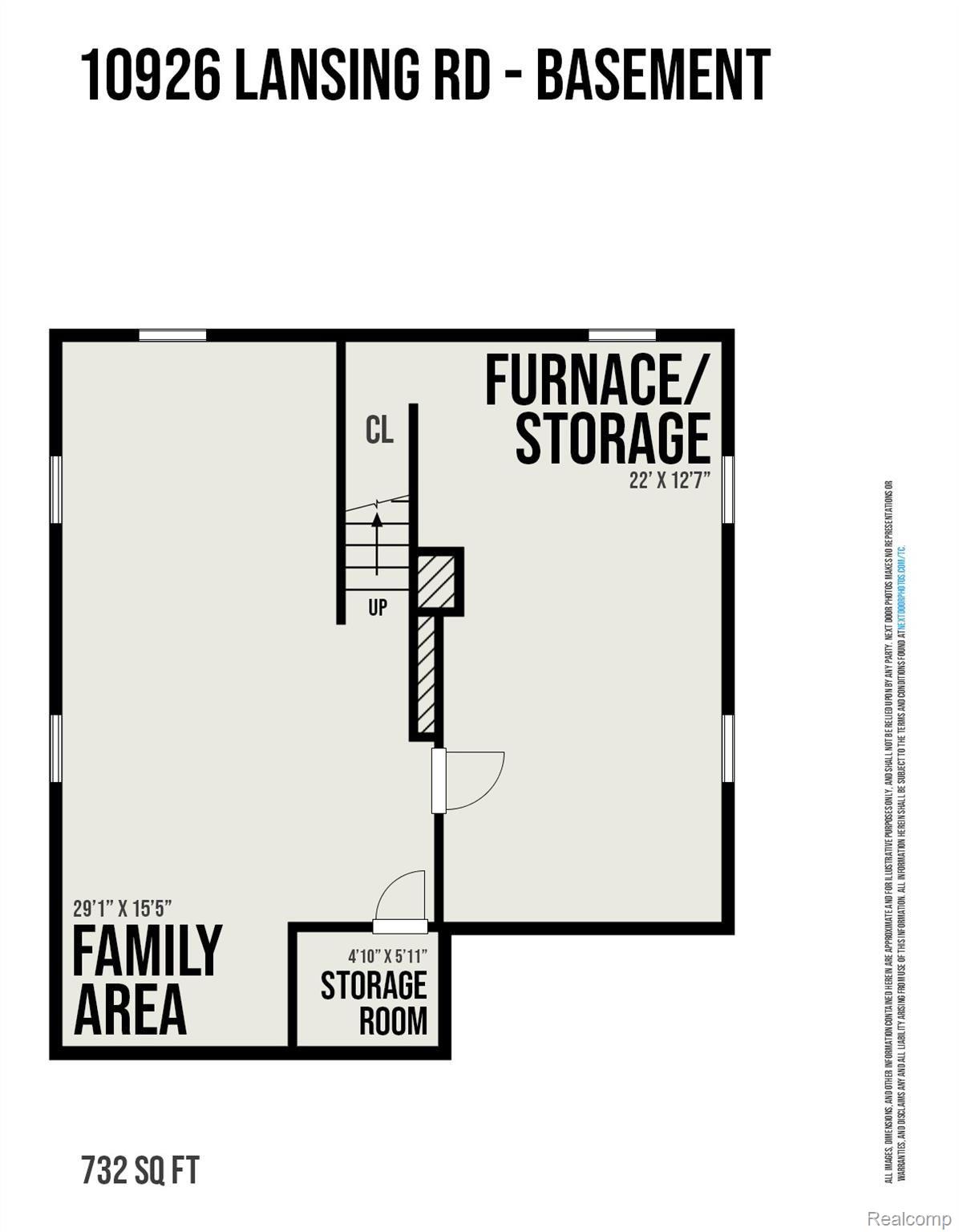 10926 Lansing Road Durand, MI 48429 - Photo 24 of 25 Basement.jpg