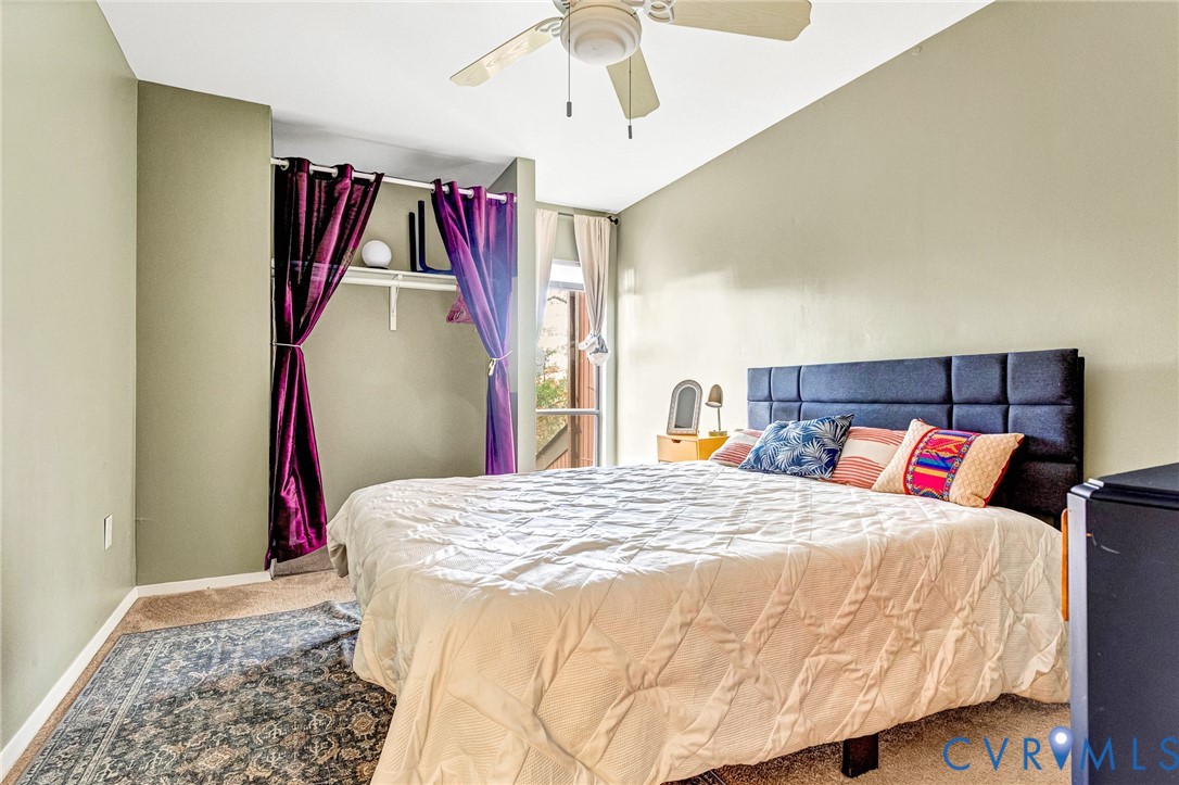 11713 South Briar Patch Drive Midlothian, VA 23113 - Photo 16 of 23 a bedroom with a bed and a closet