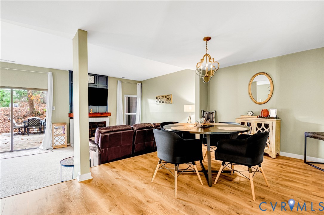 11713 South Briar Patch Drive Midlothian, VA 23113 - Photo 8 of 23 a view of a dining room with furniture