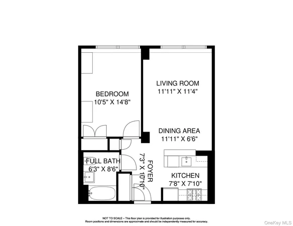 $3,900 | 535 West 52nd Street, Unit 6E | Hell's Kitchen
