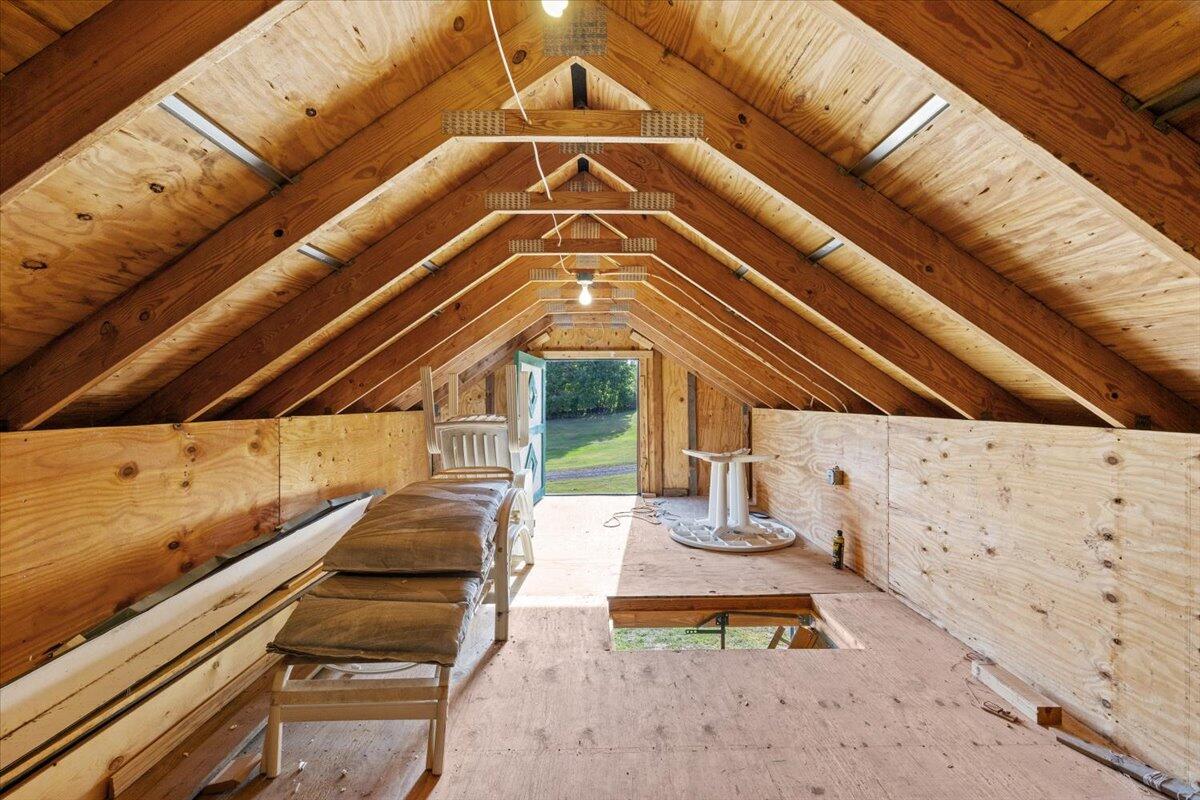 545 Foss Road Limerick, ME 04048 - Photo 45 of 53 Loft Storage Area in Garage #2