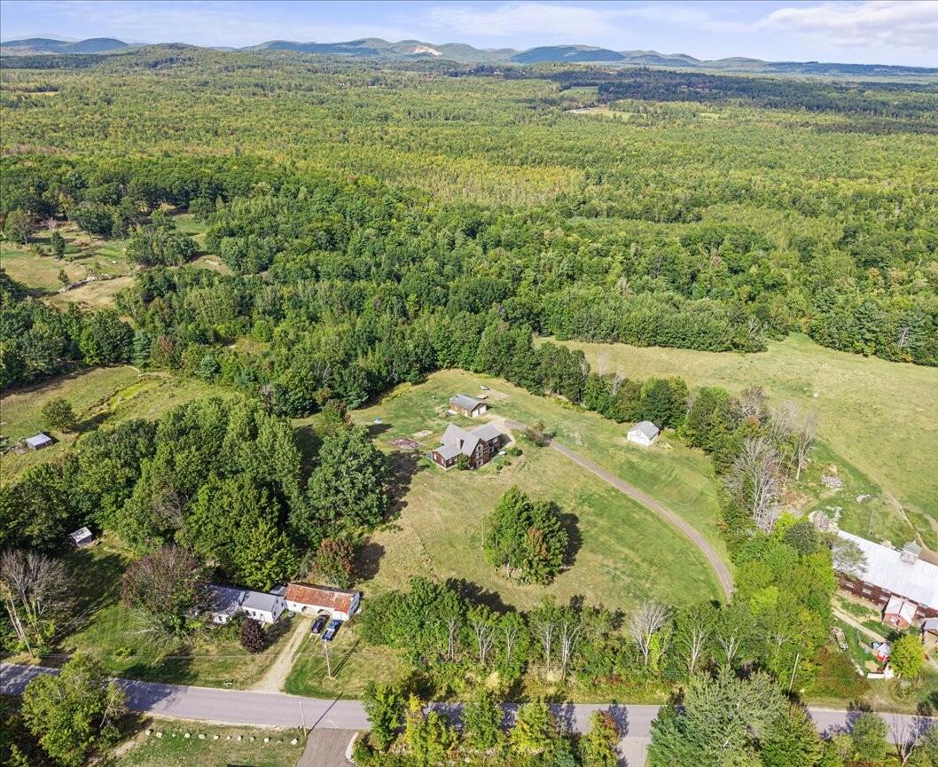 545 Foss Road Limerick, ME 04048 - Photo 51 of 53 Overhead View with Road