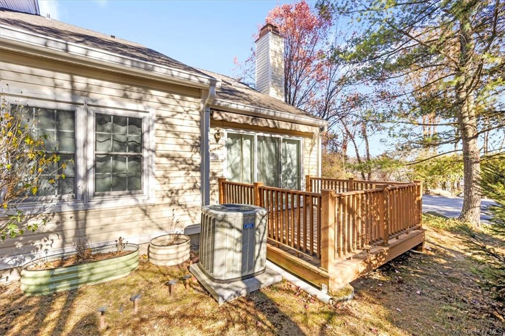 1 Chadwick Court Fishkill, NY 12524 - Photo 30 of 35 Wooden deck with central AC