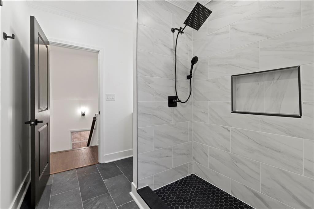 1105 Portland Street Pittsburgh, PA 15206 - Photo 30 of 48 a bathroom with a shower