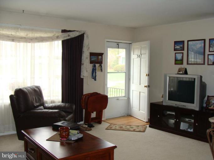 307 Bryanstone Road Reisterstown, MD 21136 - Photo 23 of 25 a living room with furniture and a flat screen tv