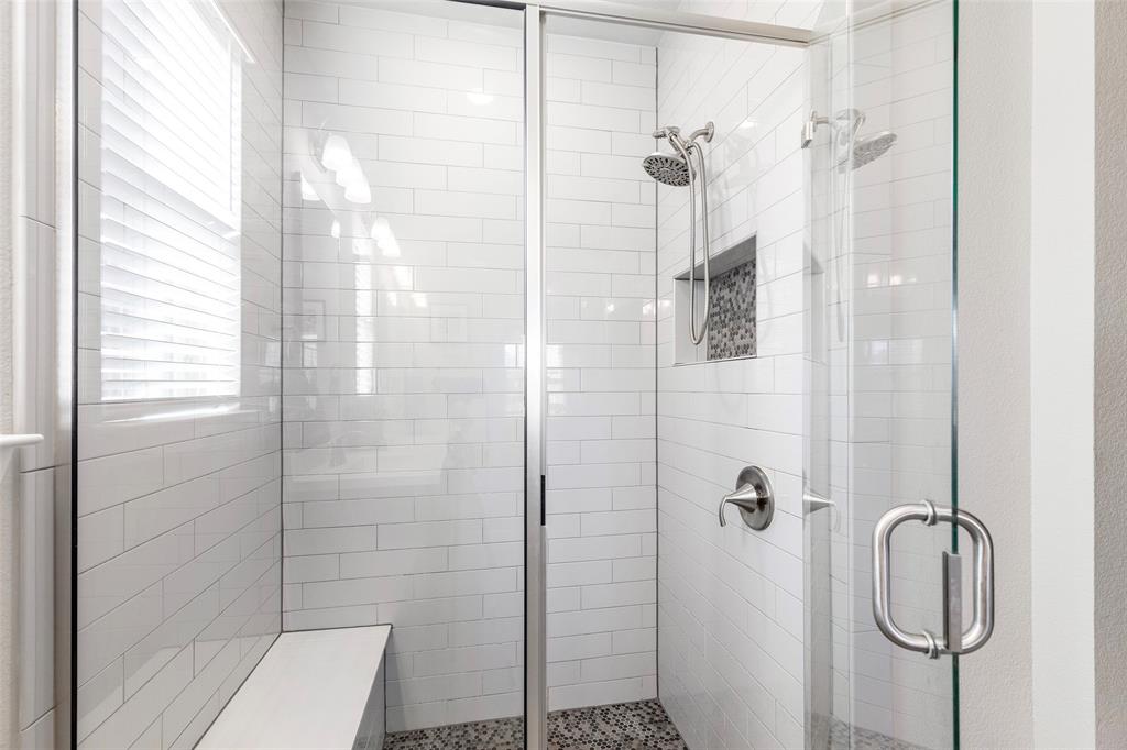 905 Bent Brook Road Little Elm, TX 75068 - Photo 23 of 40 a bathroom with a shower