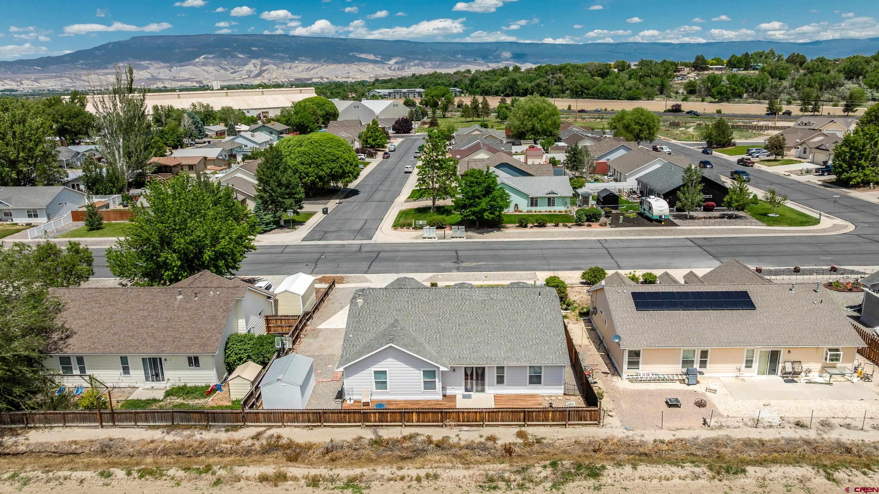 544 20th Street Delta, CO 81416 - Photo 41 of 44 an aerial view of residential houses with outdoor space and seating