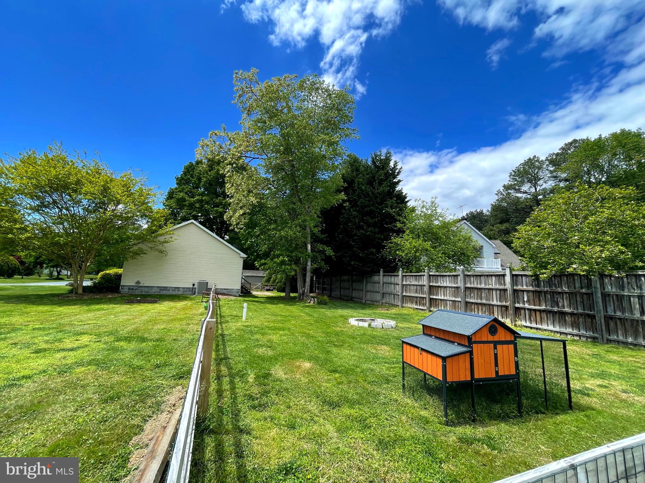 21908 Yerkey Road Rock Hall, MD 21661 - Photo 4 of 24 Expansive Fenced Yard... Fresh eggs?