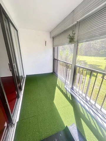 a view of outdoor space with green space