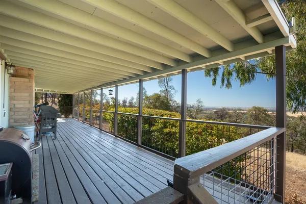 a view of balcony with outdoor seating