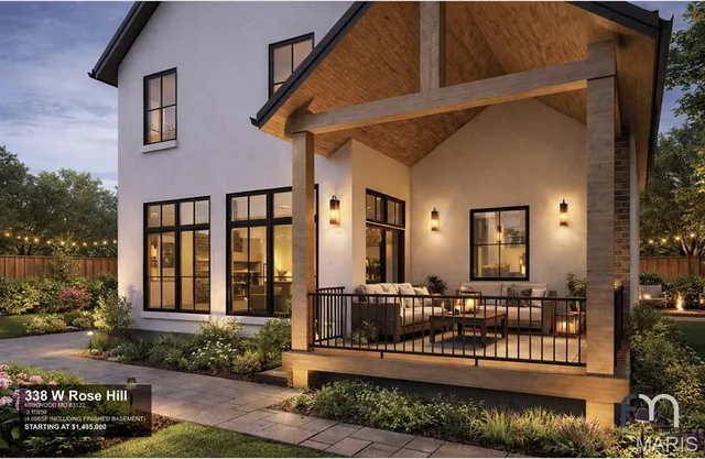 $1,495,000 | 338 West Rose Hill Avenue, Kirkwood, MO 63122