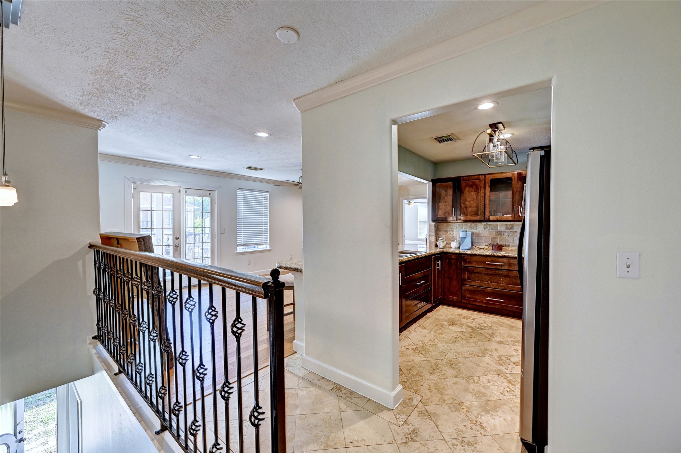 2012 Forest Hill Boulevard Houston, TX 77023 - Photo 42 of 50 a view of a hallway and a livingroom with furniture