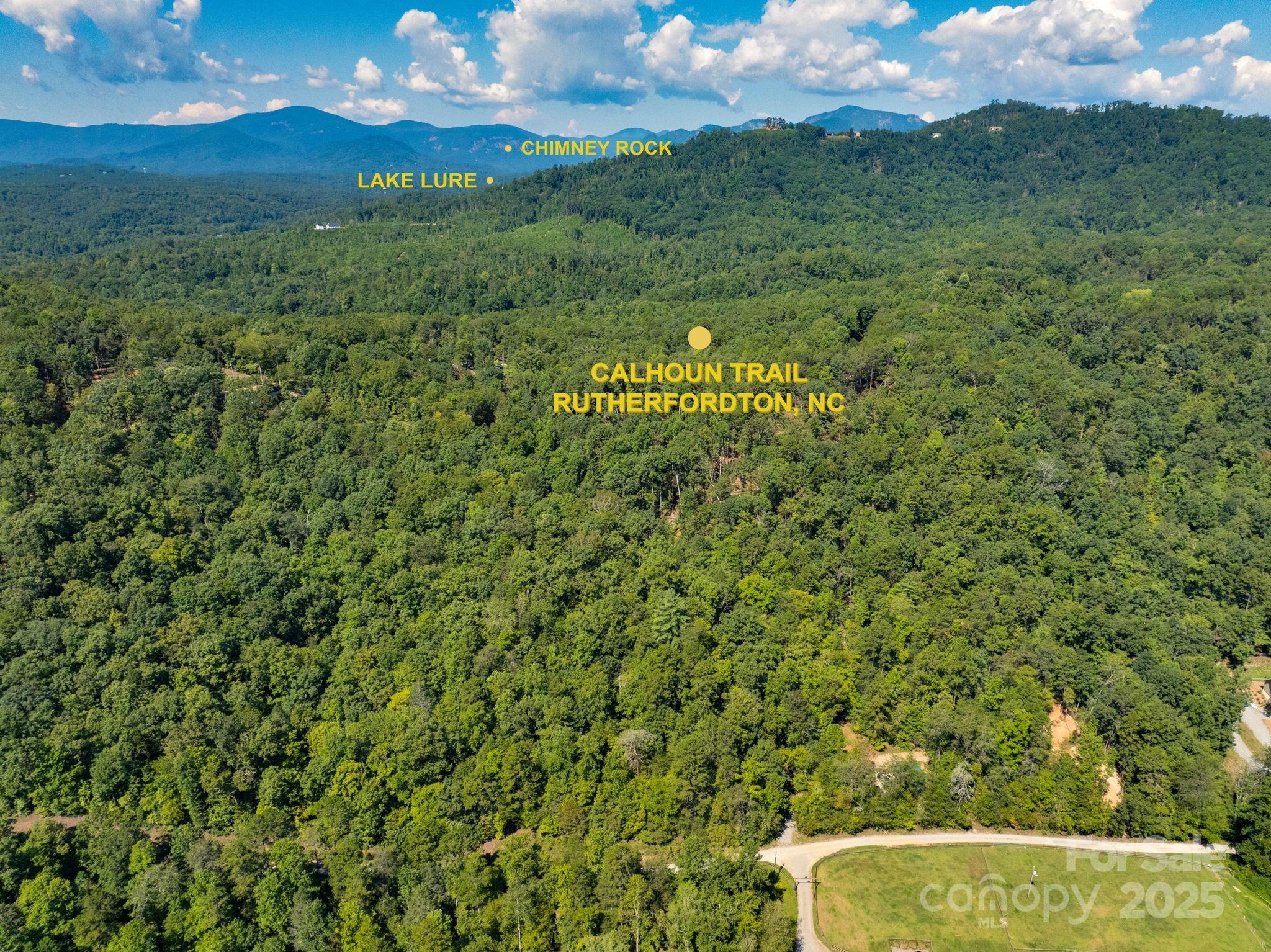 0 Calhoun Trail Rutherfordton, NC 28139 - Photo 2 of 20 a view of an outdoor space with a lake view