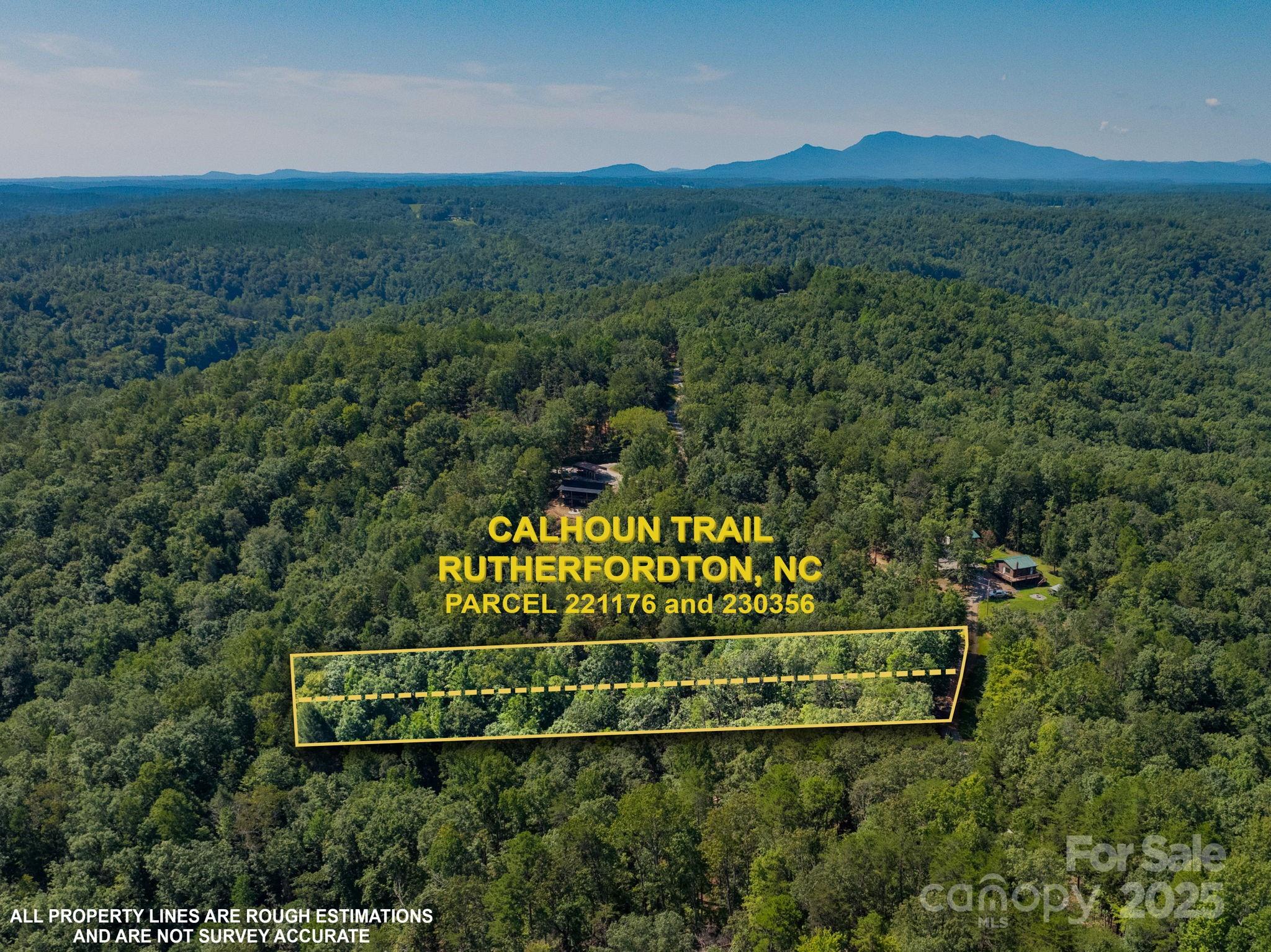 0 Calhoun Trail Rutherfordton, NC 28139 - Photo 8 of 20 a sign that is sitting on a lush green field