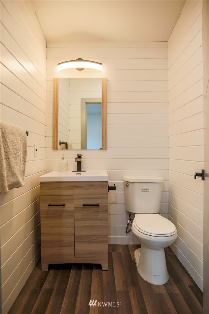 10910 Southeast 181st Street Renton, WA 98055 - Photo 25 of 32 a bathroom with a sink and a toilet